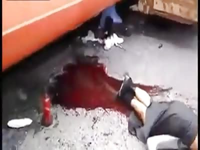 Bus Overturned Flattening Passengers.