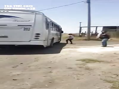 Accident transport public.