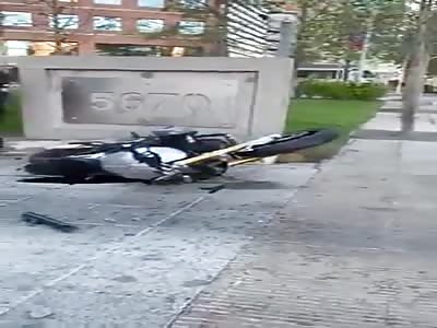 Drunk biker aftermath