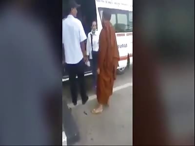 Beating up a monk - wait for the comeback