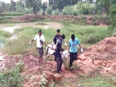 Dead man pulled out of a river