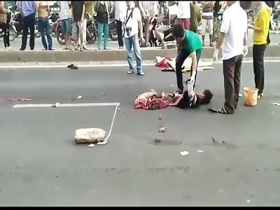 Man was ripped in half in accident