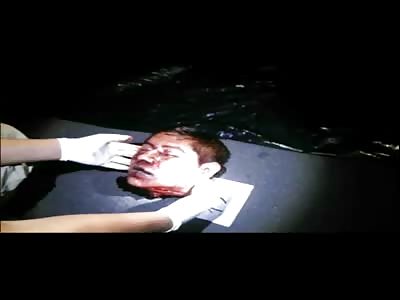 Cop was dismantled by cartel (Photos)