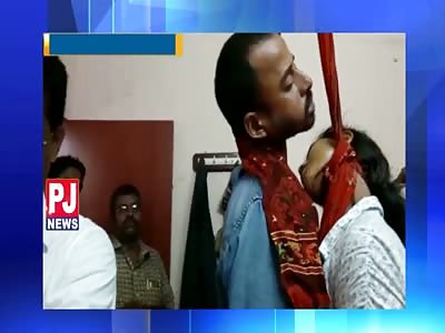 Two lovers hanged themselves together