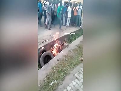 Time for another human bonfire