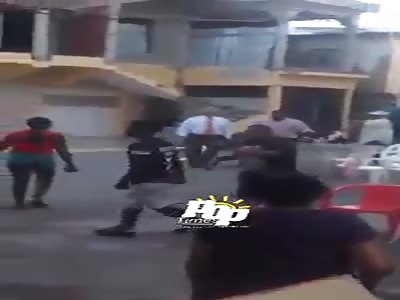 Man is Attacked in the Street With a Machete