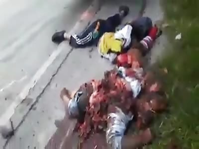 Ripped to Shreds by a Bus