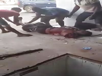 Brutal Aftermath of Gas Explosion in Nigeria 