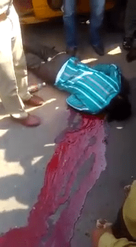 Man Died In Brutal Accident With Rickshaw 