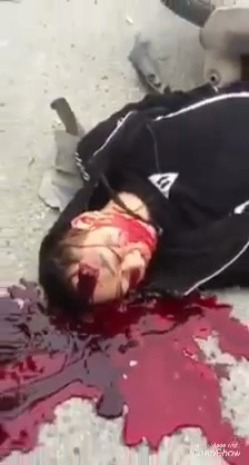 Biker Agonizes to Death in Blood After Crash