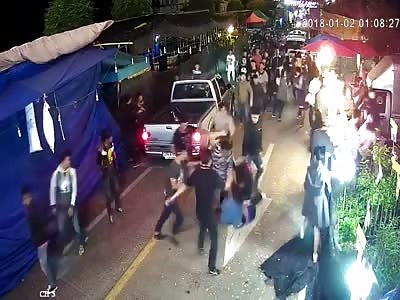 Kid Gets Brutally Stomped by Gang of Youths