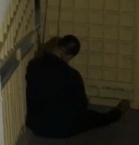 Man Hanged Himself in the Doorway of his House