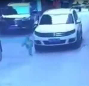 Little Chinese Kid Gets Crushed Under the Wheel of a Car + Aftermath