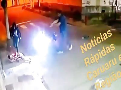 Nice Justice: Cop Kills One Thief in Robbery The Other Gets Shot Twice