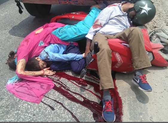 Whole Family Were Killed in Bloody Bike Accident