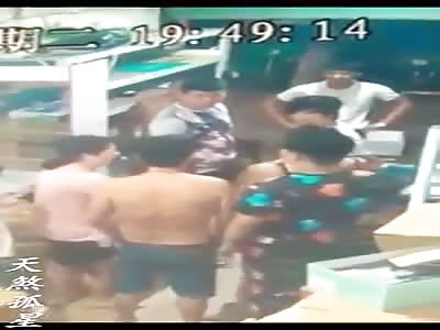 Chinaman Gets Stabbed in Argument