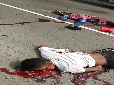 Brutal Aftermath on Ellenga Bissho Road