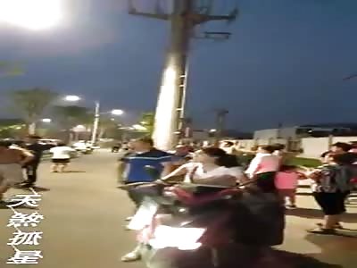 Drugged Man Falls off Utility Pole After Hit by Electric Shock