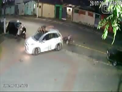 Brutal Bike Crash Brazil