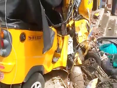 Aftermath of Several Dead in Coimbatore India