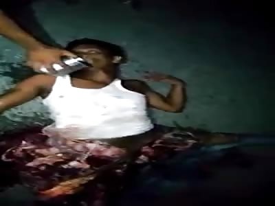 Damn: Man Still alive Torn Apart With His Organs Exposed