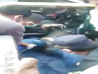 Man Died Burned up in his Car