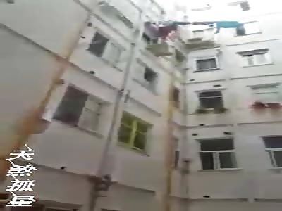 Another Chinese Falls From a Building