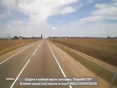 Wow: Brutal Crash in Russia + Deadly Aftermath