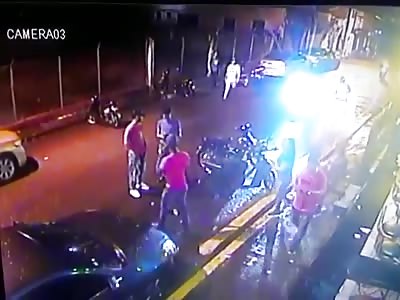 CCTV Murder in San Francisco de MacorÃ­s