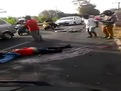 Biker Lost a leg in Mandirancan