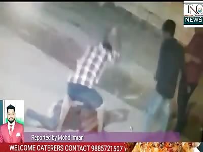 Man Brutally Attacked With Stone to the Head