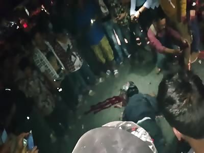 Accident at Pandobazzar Bhaktapur