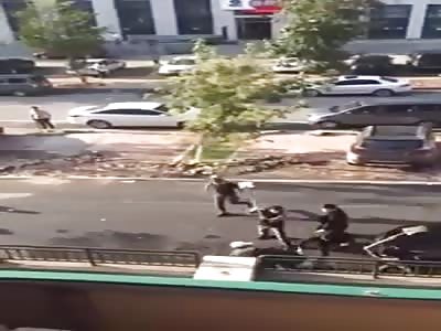 Street Brawl in China