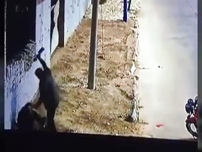 Chinese Hacked With a Knife