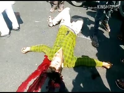 Accident in jagtial district