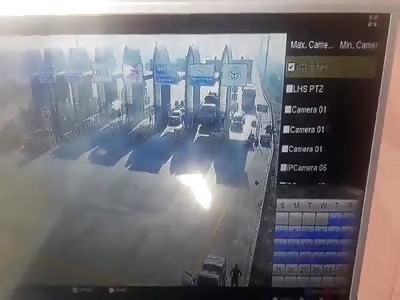 Fatehabad toll plaza accident 3 died