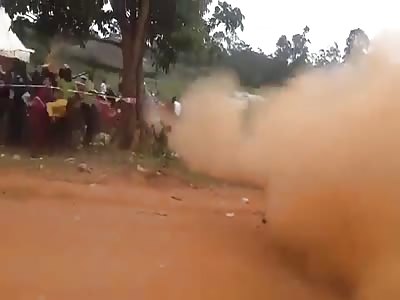 Race Car Fatally Smashes into the Crowd