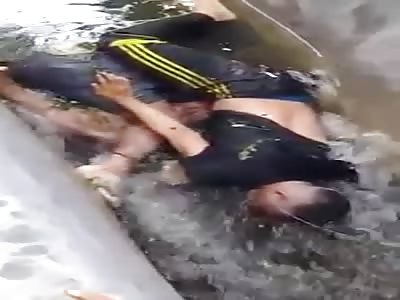 Bikers Down the Drain