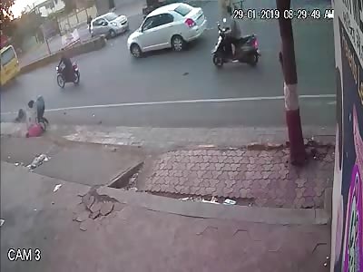 Accident in Rajkot