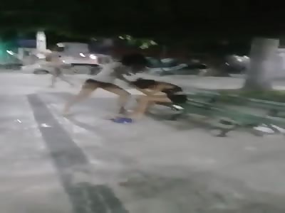 Bitches Brutally Beating