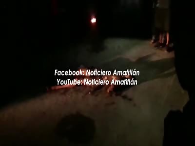 Extortionist Burned Alive in Guetemala (Video 2)
