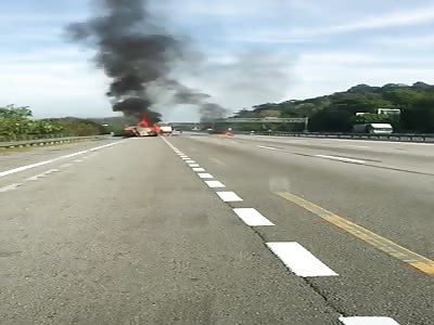 Man Burns Alive in Petrol Tanker Accident