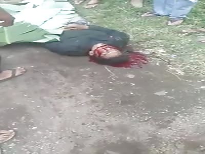 Man Agonizes to Death As the Banana Leaves Come out