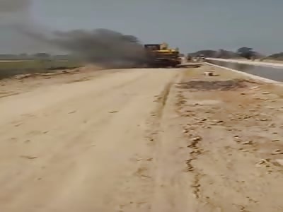 Tractor Driver Shocked to Death