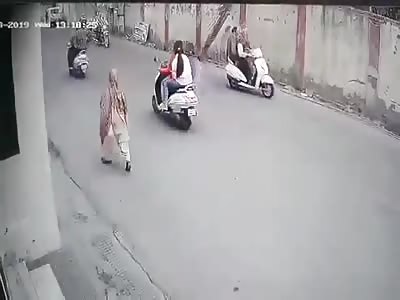 Telephone Pole Takes Out Two Bikers in Freak Accident