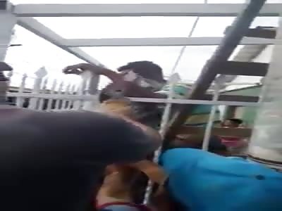 Dude Got Arm Impaled on Fence