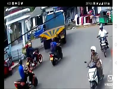 Dude Run over by a Truck