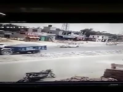 Fatal Accident on CCTV