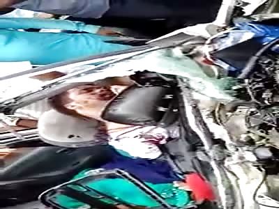 Horrific Crushed Aftermath