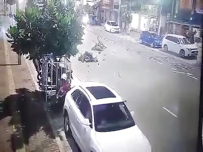 Shocking Accident on CCTV 3